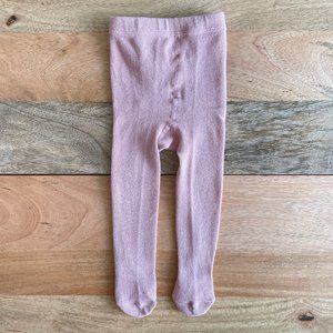 5 for $10 Zara stockings 6-12m dusty mauve baby leggings stockings girls pink